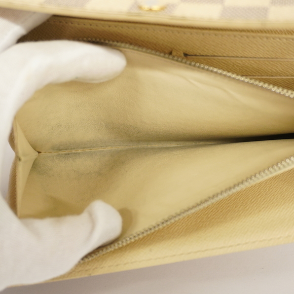 LOUIS VUITTONAuth Damier Azur Portofeuil Sala N61735 Women's Long Wallet - Picture 10 of 10